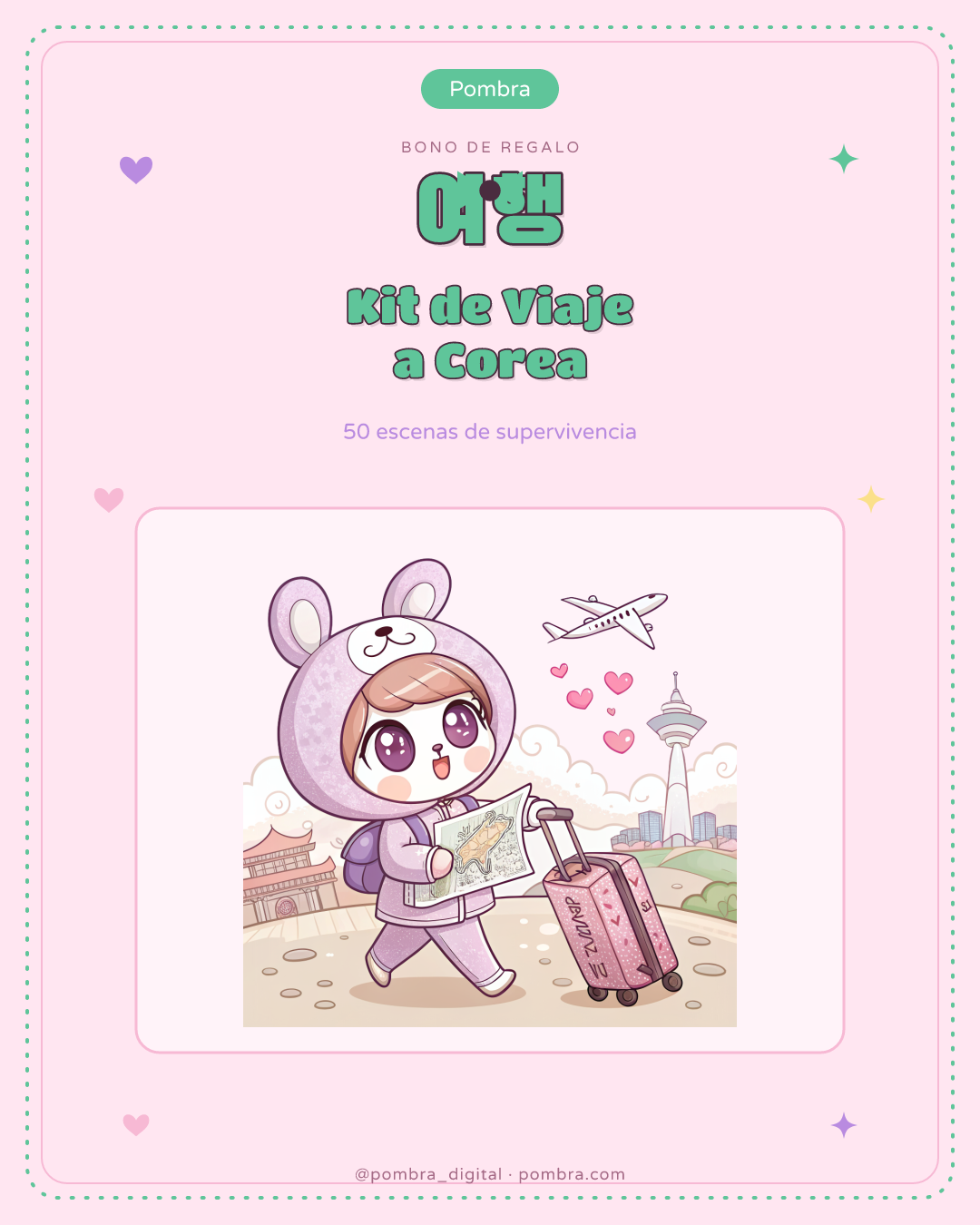 Mini-portada del bonus: Kit de Viaje a Corea: 50 Escenas de Supervivencia