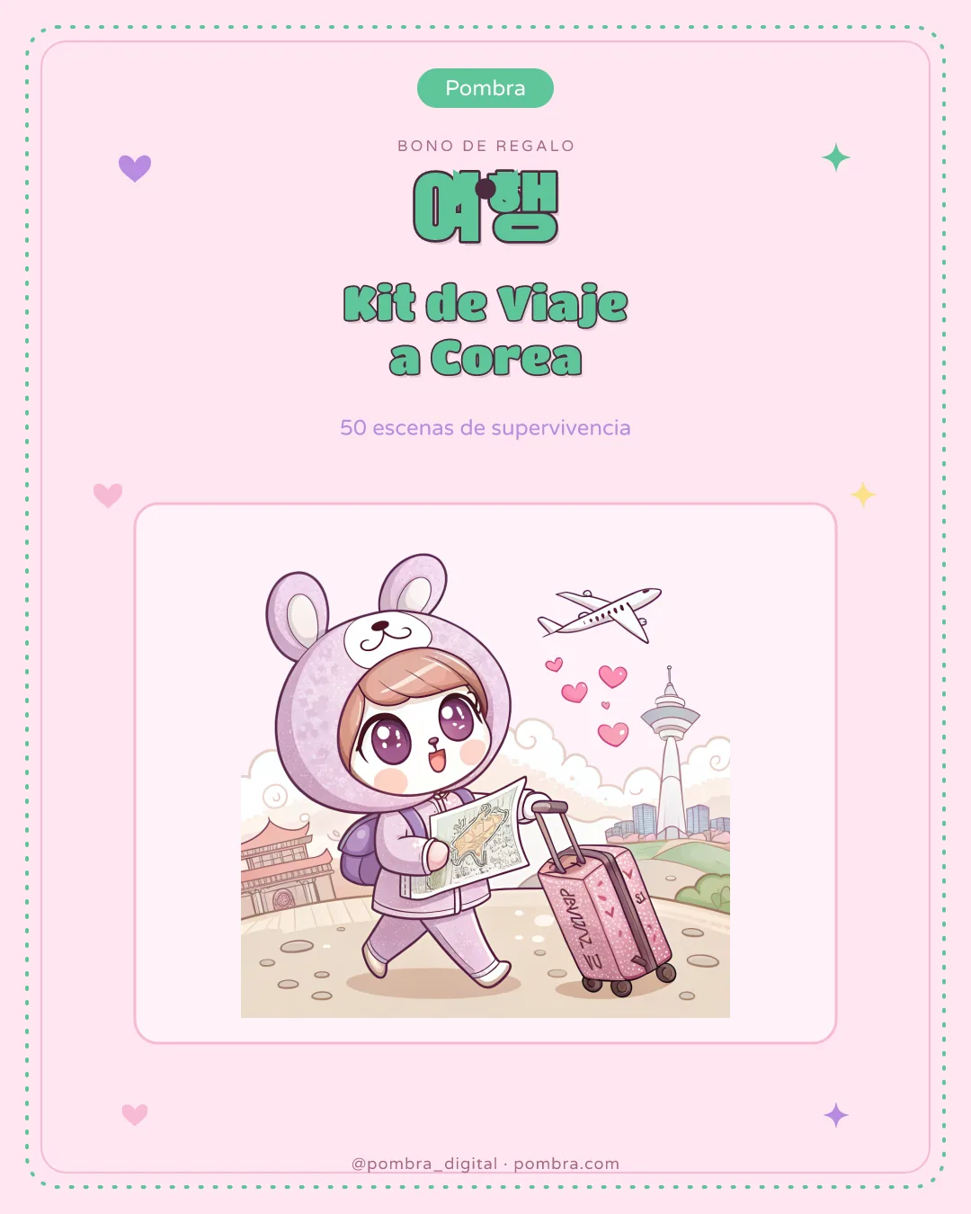 Mini-portada del bonus: Kit de Viaje a Corea: 50 Escenas de Supervivencia